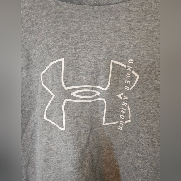 Under Armour Gray Hoodie Size Medium - Picture 4 of 5